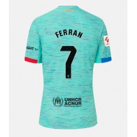 Camisa de Futebol Barcelona Ferran Torres #7 Equipamento Alternativo 2023-24 Manga Curta